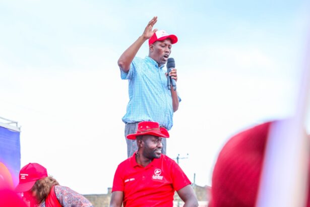 Nakuru Governor Lee Kinyanjui has claimed that William Ruto's 2022 presidential running mate Rigathi Gachagua has been indirectly campaigning for the Azimio la Umoja-One Kenya coalition party presidential flag bearer Raila Odinga ahead of the August polls.