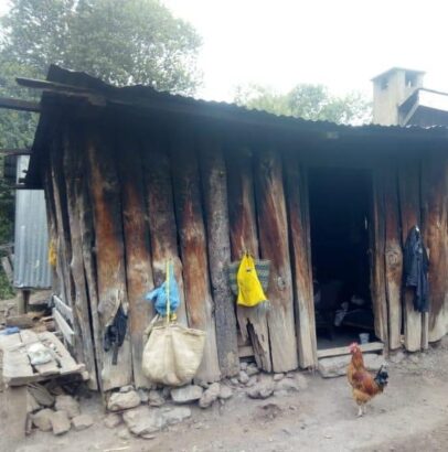 Kieni MP James Mathenge alias Kanini Kega has inspired social media users after he posted a picture of a hut his parents used as a kitchen.
