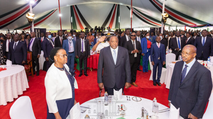 Political rivalry between President Uhuru Kenyatta and his deputy William Ruto played out again just days before the much-awaited August 9, General Election.