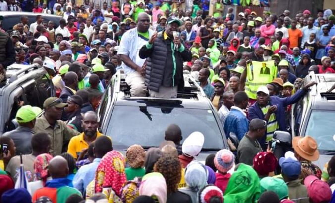 With 59 days to the General Election, ANC leader Musalia Mudavadi and his Ford Kenya counterpart Moses Wetang'ula have intensified their campaign to deliver the Luhya votes to DP Ruto.