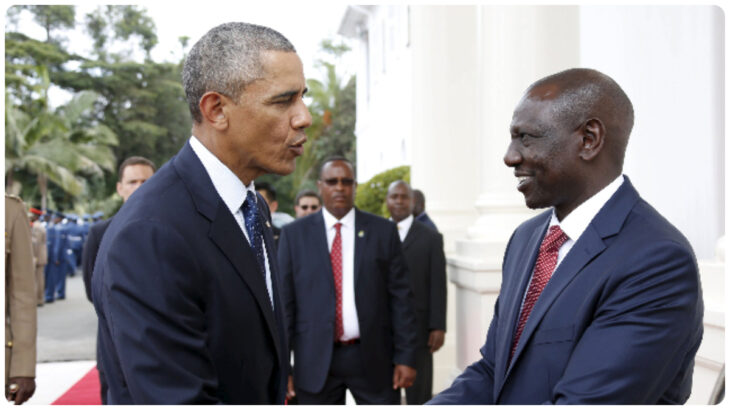 Kenya kwanza presidential flag bearer William Ruto on Tuesday, May 31, shared a video of former Unites States of America president Barrack Obama praising his bottom-up economic model.