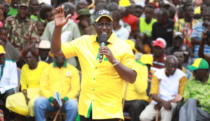 On Tuesday, July 12, Deputy President William Ruto took the Kenya Kwanza Alliance presidential campaigns to Defense CS Eugene Wamalwa’s home county of Trans Nzoia.