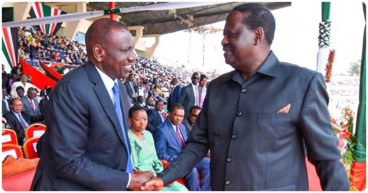 President William Ruto and opposition leader Raila Odinga on Sunday, April 2, relaxed their hard stances and decided to hold talks.