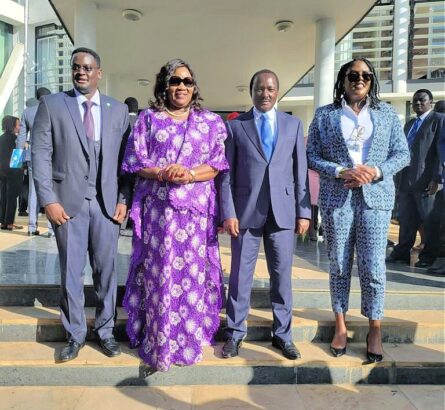 Winnie Odinga, the last-born daughter to opposition leader Raila Odinga on Monday, December 19, was officially sworn into the East Africa Legislative Assembly (EALA).