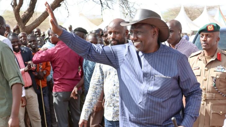 Kenya’s President William Ruto spent his Christmas Holiday at his Sugoi home in Uasin Gishu County.
