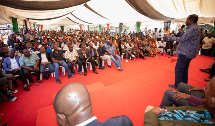 Azimio la Umoja One Kenya Coalition Party leader Raila Odinga still maintains that he won the 2022 presidential election.