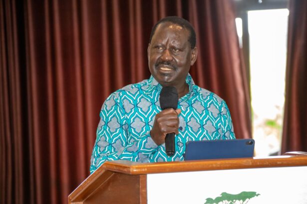 Opposition leader Raila Odinga on Thursday, April 6, chaired an Azimio la Umoja One Kenya Parliamentary Group Meeting in Machakos County.