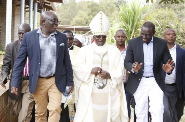 In the build-up to the 2022 General Election, Catholic Bishop Paul Kariuki strongly endorsed the then Kenya Kwanza presidential flag bearer William Ruto.