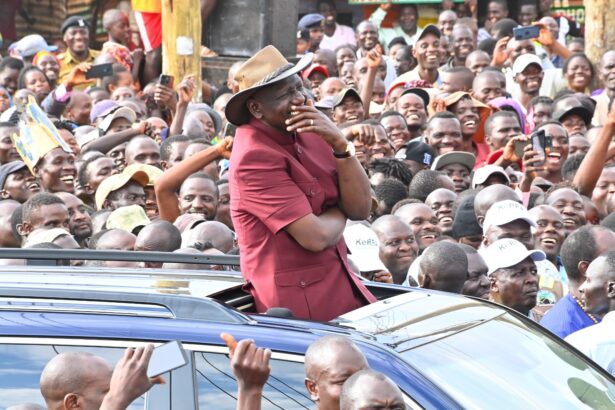 ODM leader Raila Odinga has sneered at President William Ruto’s four-day development tour of the Nyanza region.