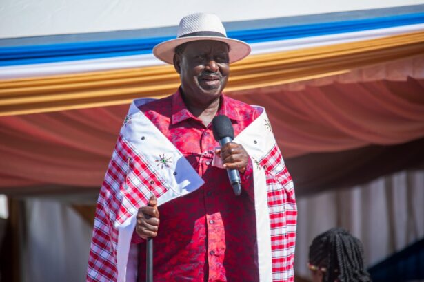 Azimio la Umoja One Kenya Coalition leader Raila Odinga has rubbished circumcision saying it is not compulsory.