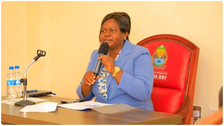 Homa Bay Governor Gladys Wanga Wanga on Tuesday, October 3, presided over his administration’s 18th Cabinet Meeting.
