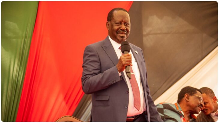 Azimio la Umoja One Kenya Coalition leader Raila Odinga has rubbished circumcision saying it is not compulsory.