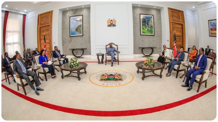 Kenya’s President William Ruto on Monday, January 22, met with Chief Justice Martha Koome in a bid to end the recent fallout between the Executive and Judiciary.